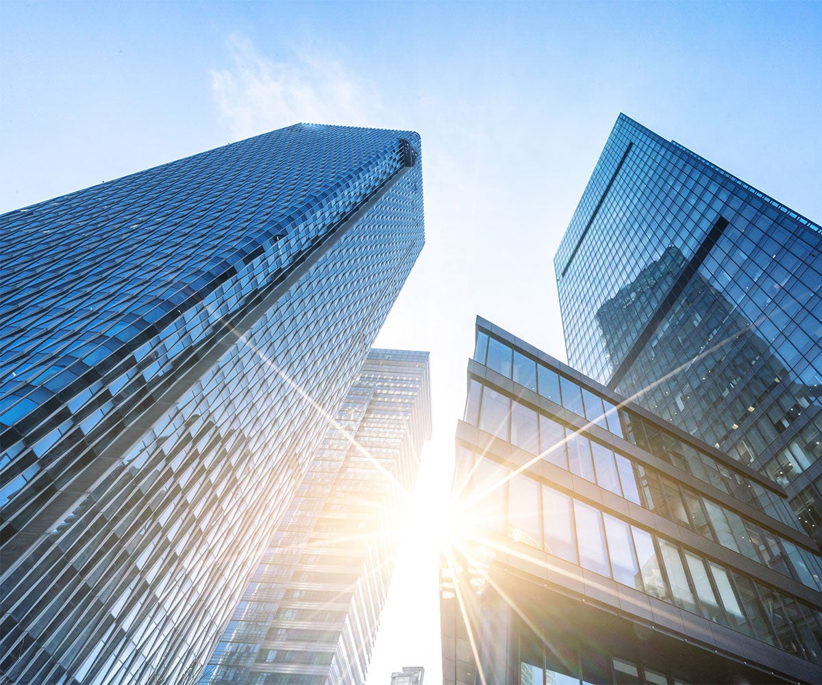 modern office building