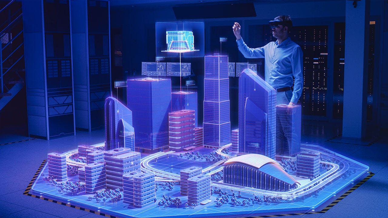 Designing a city using VR Designing a city using VR