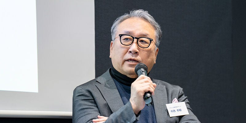 Japanese alt text: ナカニシ自動車産業リサーチ　中西氏