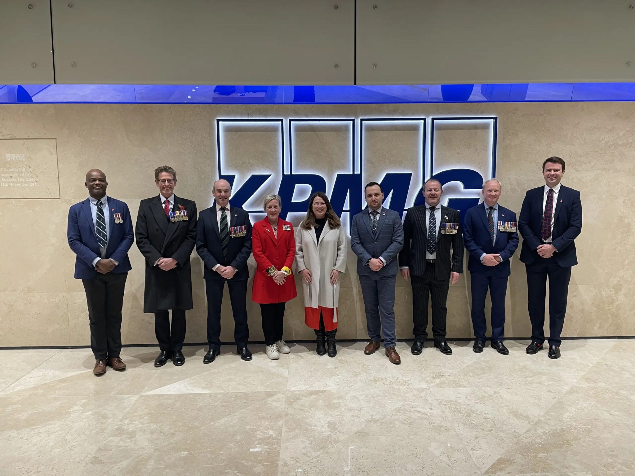 KPMG colleagues supporting The Royal British Legion on the lead up to Remembrance Day