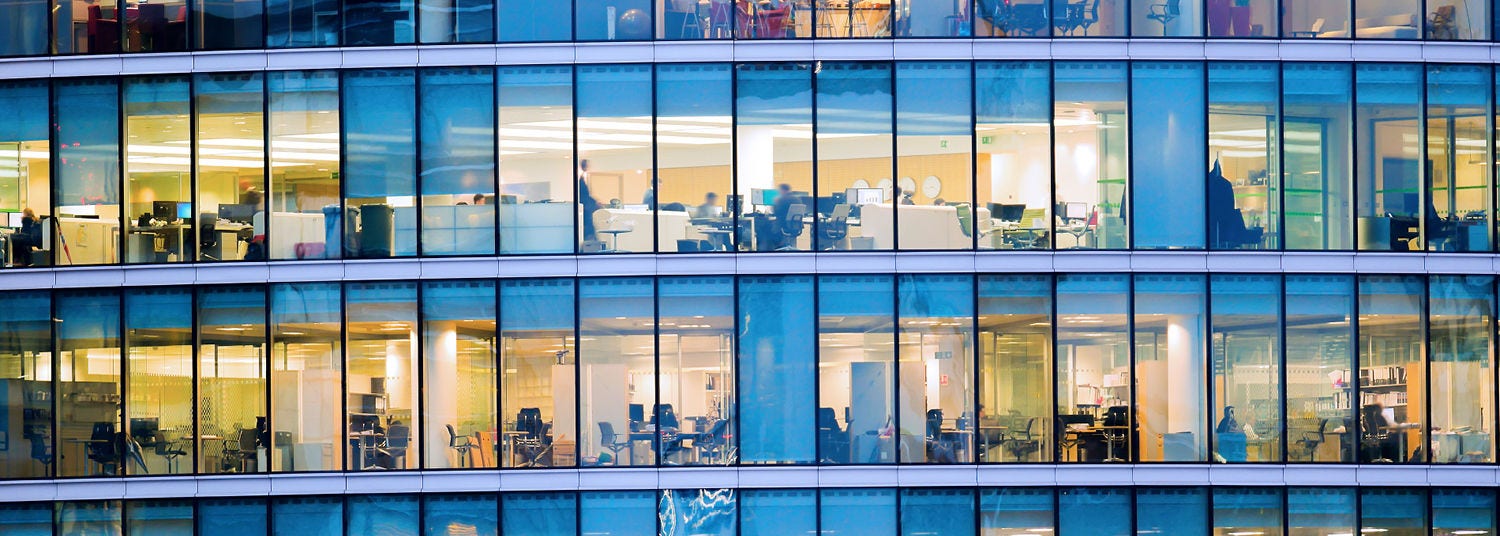 Outside view of corporate office