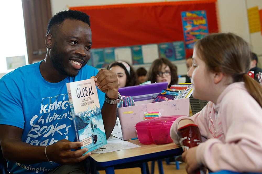 Time to read volunteer