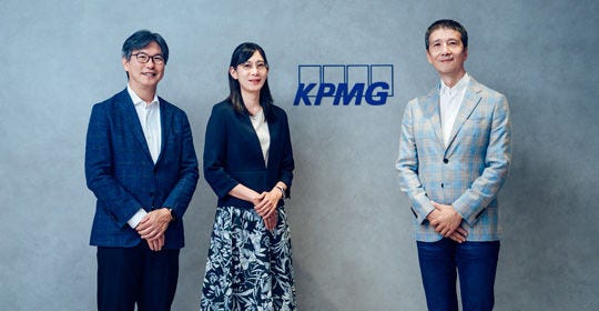 森・濱田松本法律事務所　澤口氏、KPMG　坂本、木村