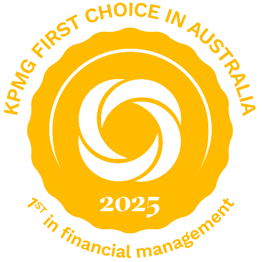 Source Survey 2025 – 1st in financial management Source Survey 2025 – KPMG Quality Rankings in Australia – 1st in financial management