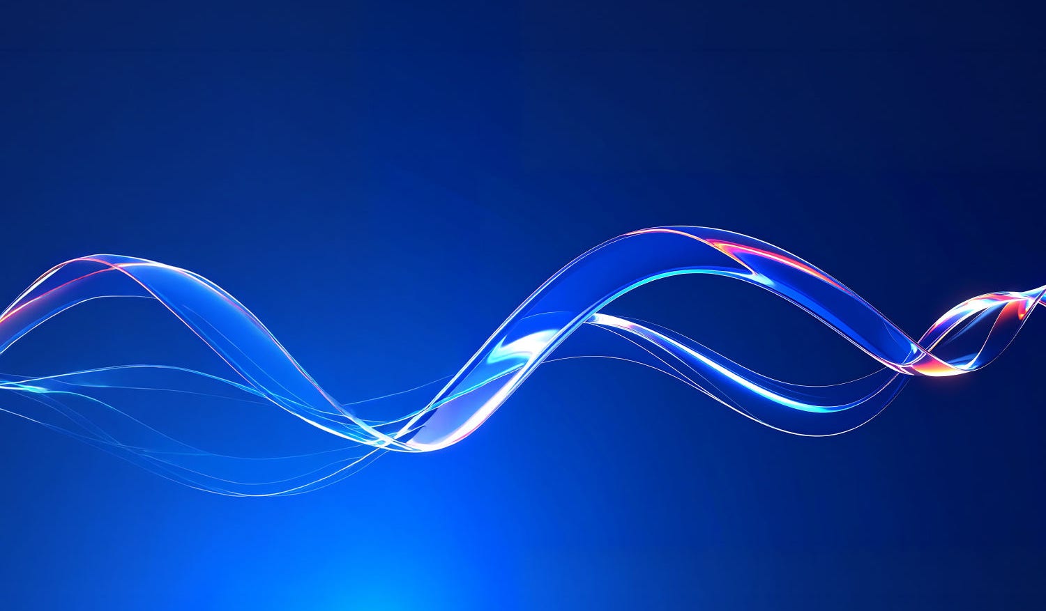 blue lines with spark