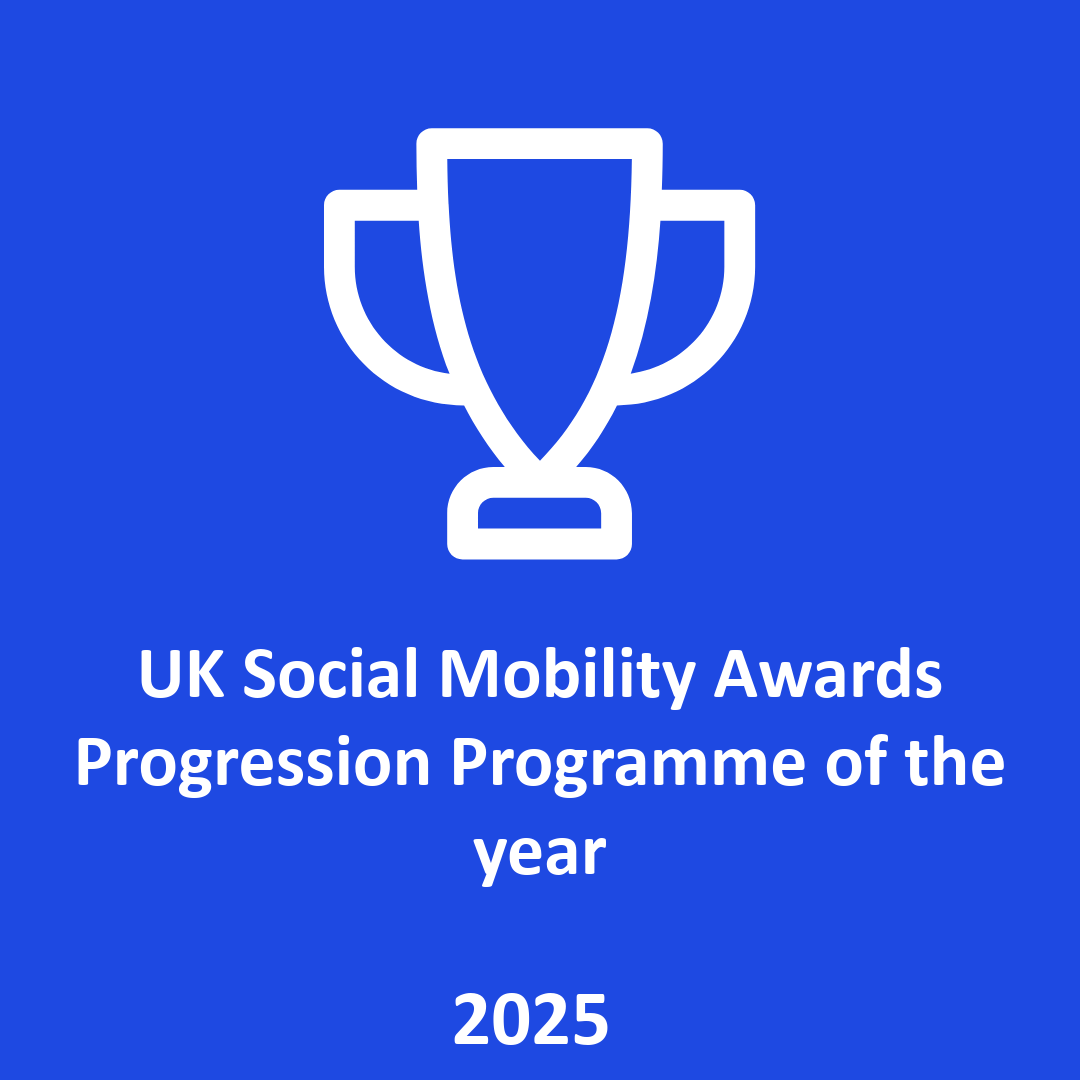 Progression Programme of the Year at the Social Mobility Awards 2025