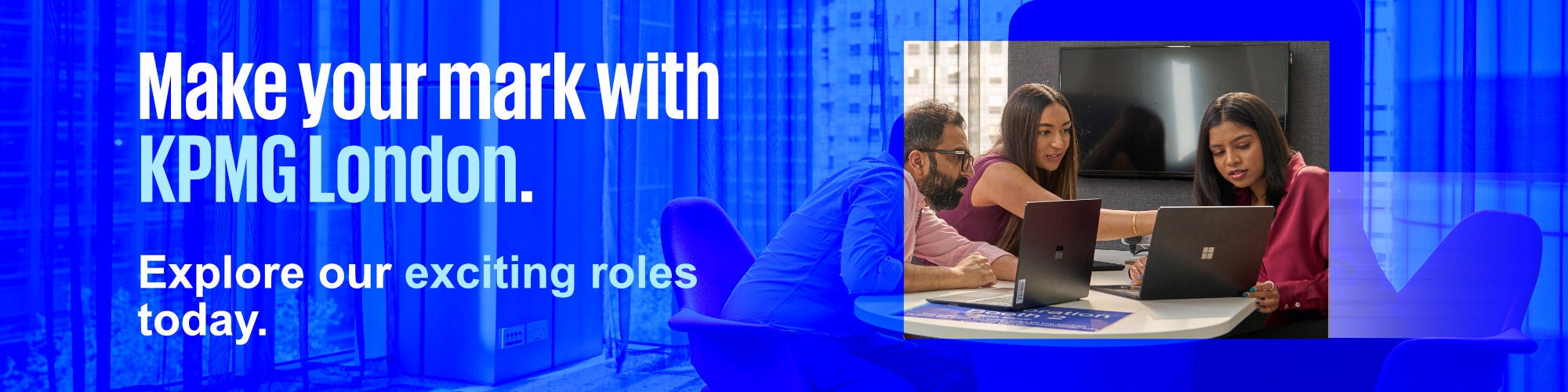 Careers banner template for KPMG homepage 2000x500