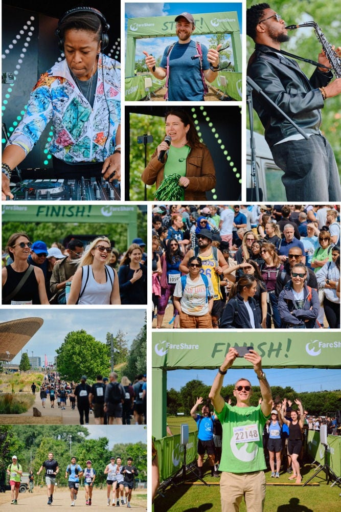 The 2025 KPMG Big Walk for FareShare in London