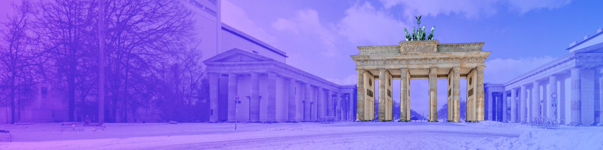 Brandenburg Gate in Berlin, Germany