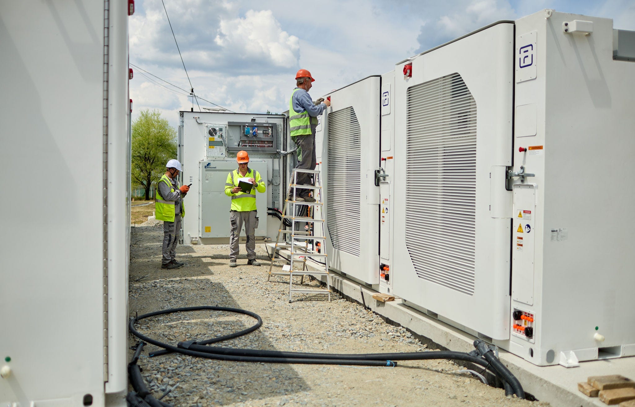 Energy storage system. Photo: DTEK