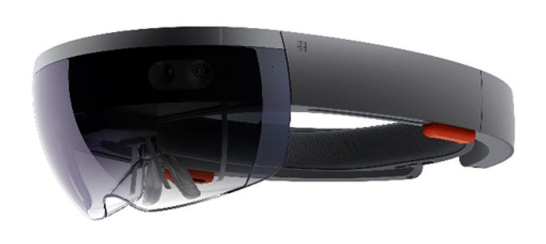 Japanese alt text: Microsoft HoloLens画像