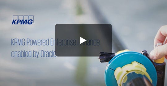 Japanese alt text: KPMG Powered Finance demo