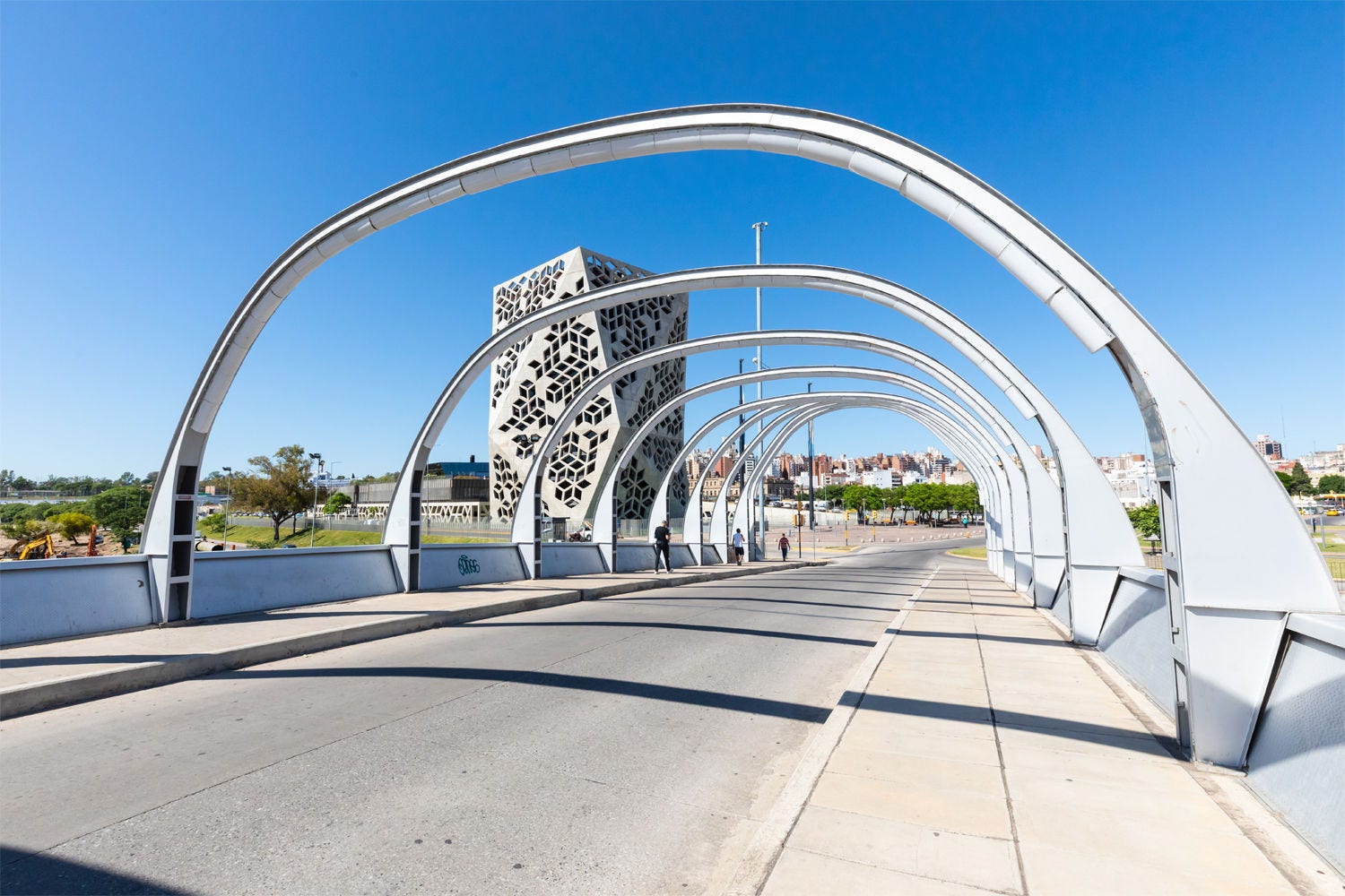 Santa Fe Bridge arches Argentina