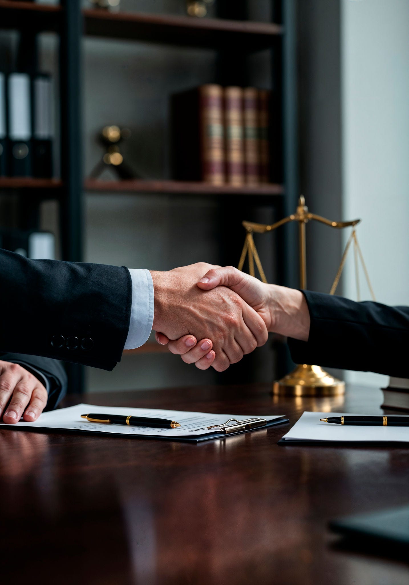 white men shaking hands 