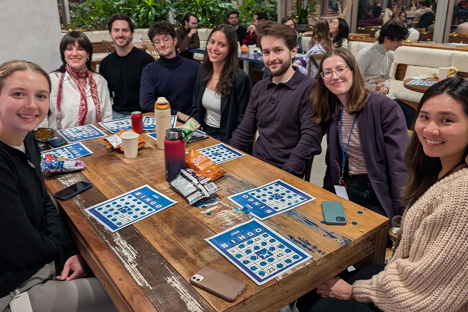 Careers in Quebec group photo bingo