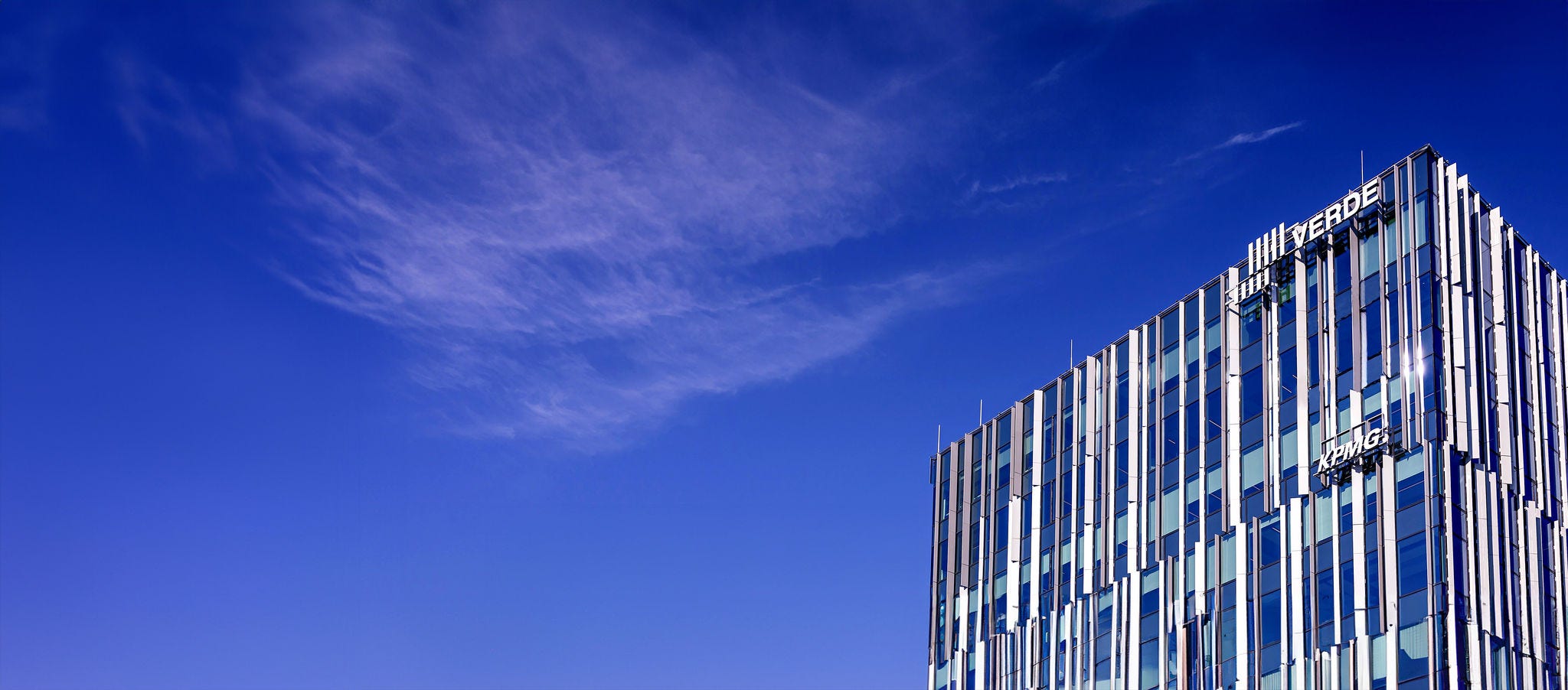 Riga office building outside view