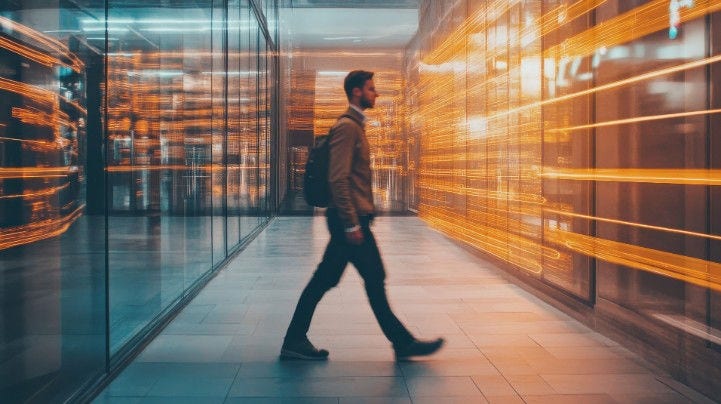 Man walking