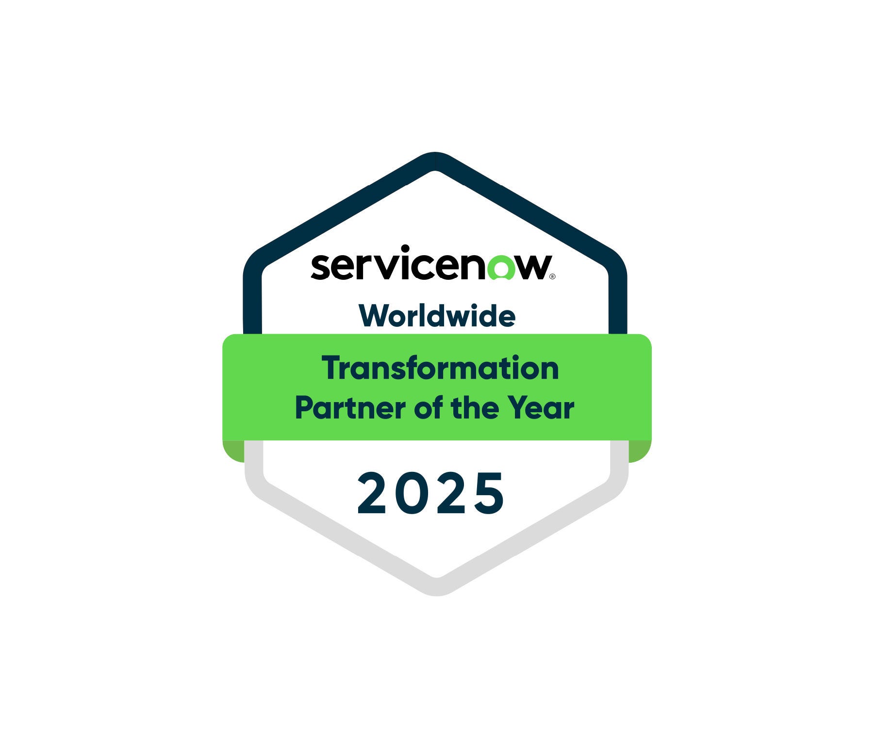 Servicenow transformation partner of the year