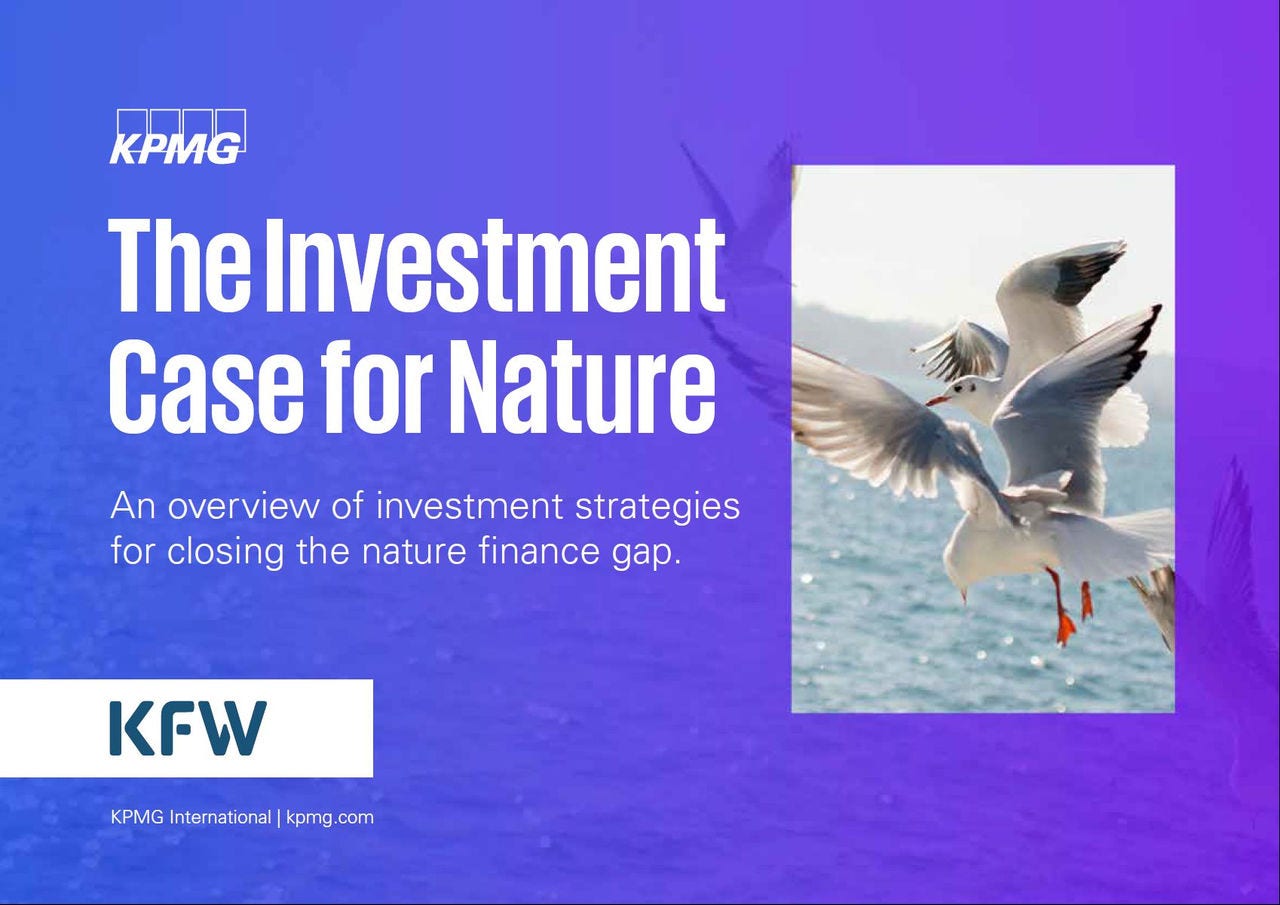 investment in nature banner