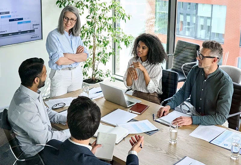 Group of people in meeting
