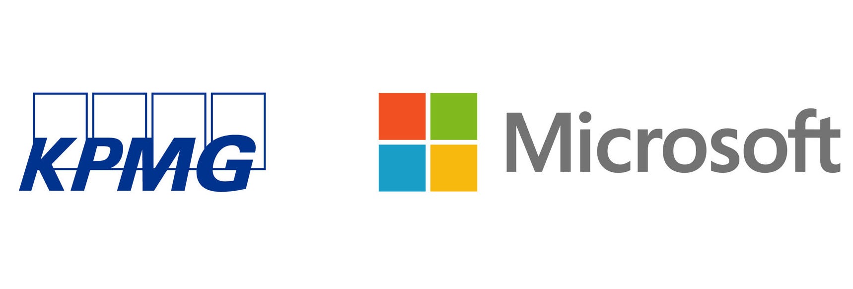 KPMG, Microsoft - logo
