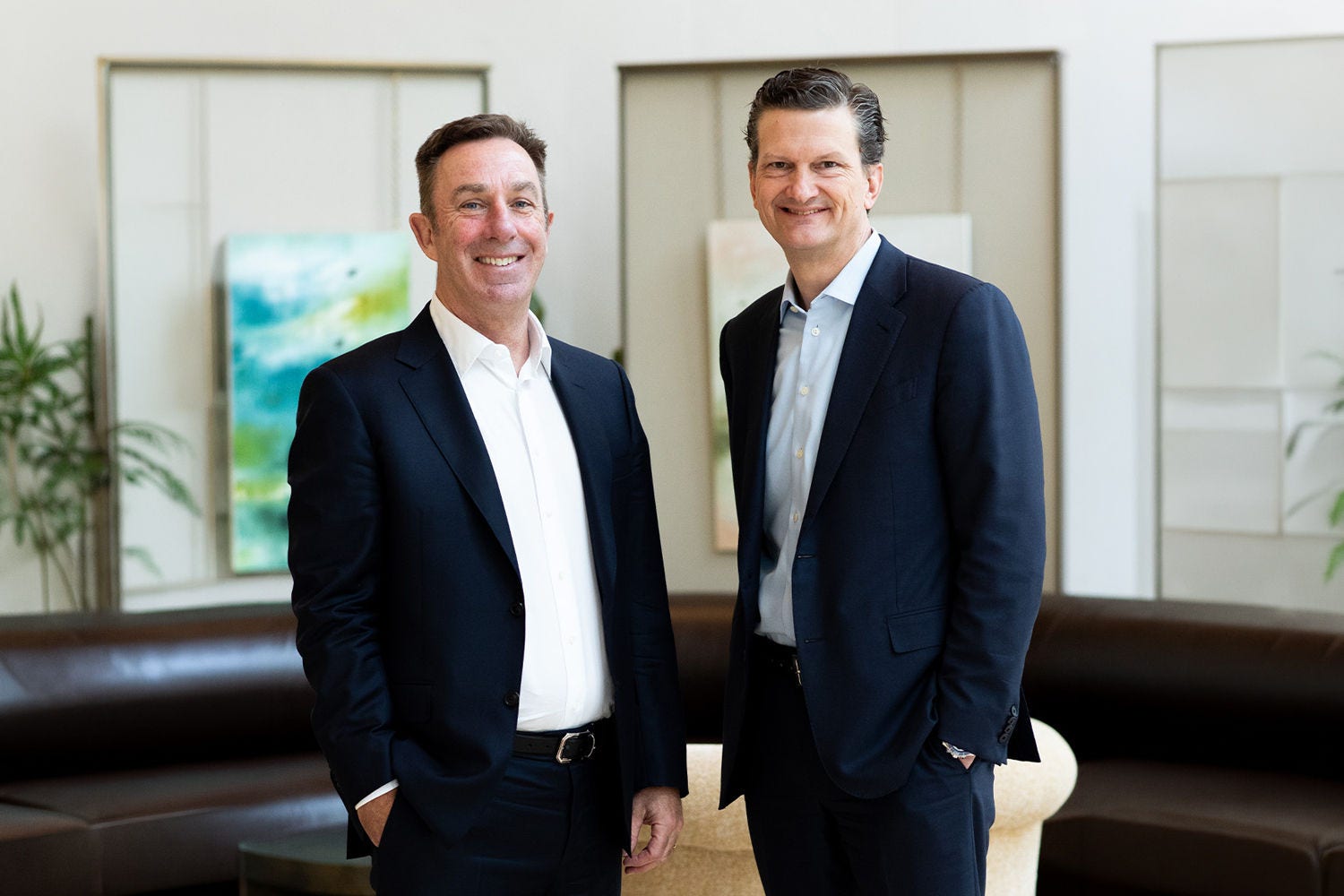 kpmg new global chairman gary wingrove and bill thomas