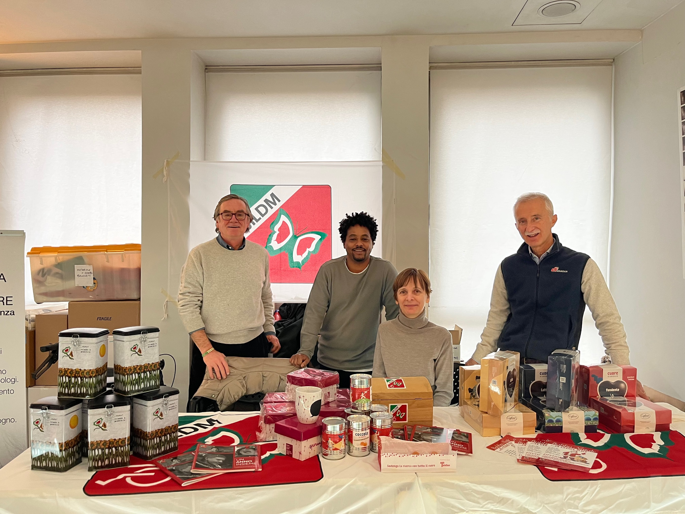 In foto: Banchetti natalizi 2022 in KPMG Milano