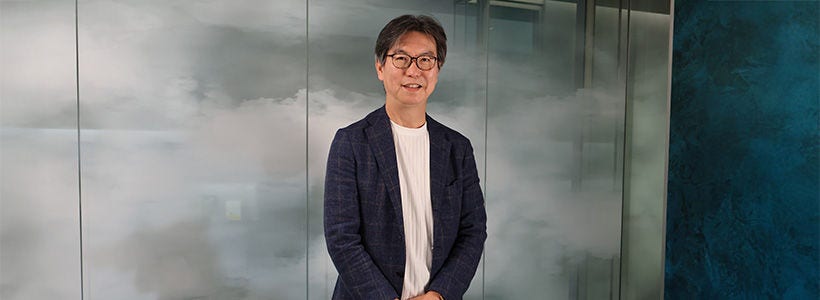 Japanese alt text: ライフサイエンス＆ヘルスケア統轄パートナー　坂本 正明