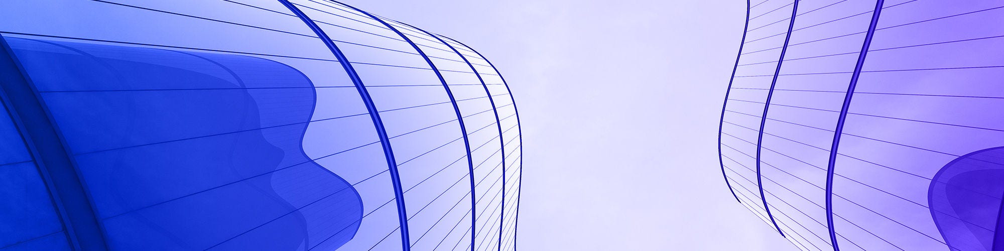 purple glass building