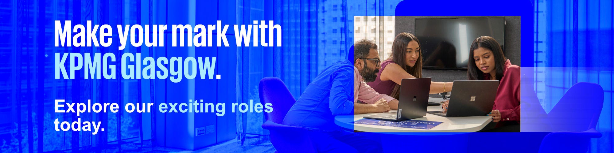 Careers banner template for KPMG homepage 2000x500