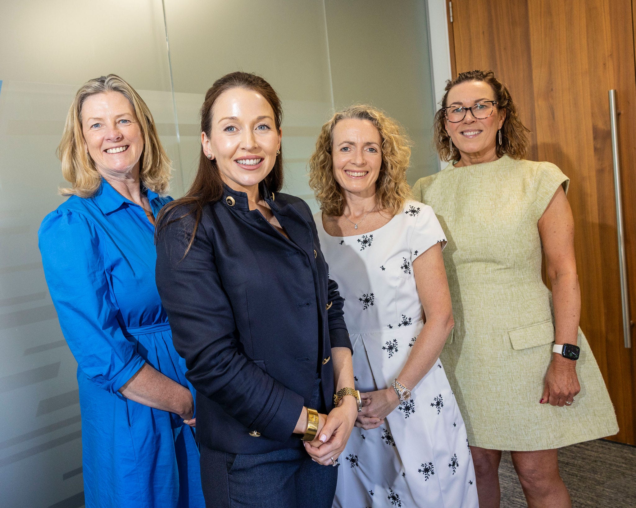 Pictured L-R are: Carol Gibbons, Enterprise Ireland, participant Fiona Ryan of Colata in Cork, Olivia Lynch, KPMG and Lead Entrepreneur Tara Beattie, founder and CEO of Prepsheets