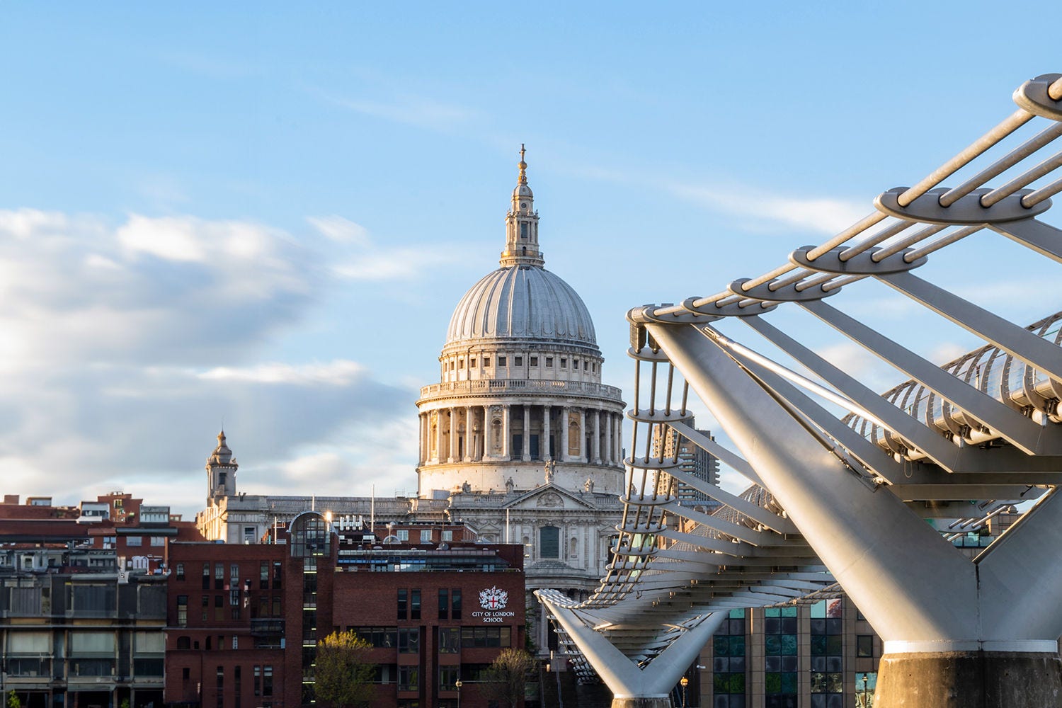 London day time skyline