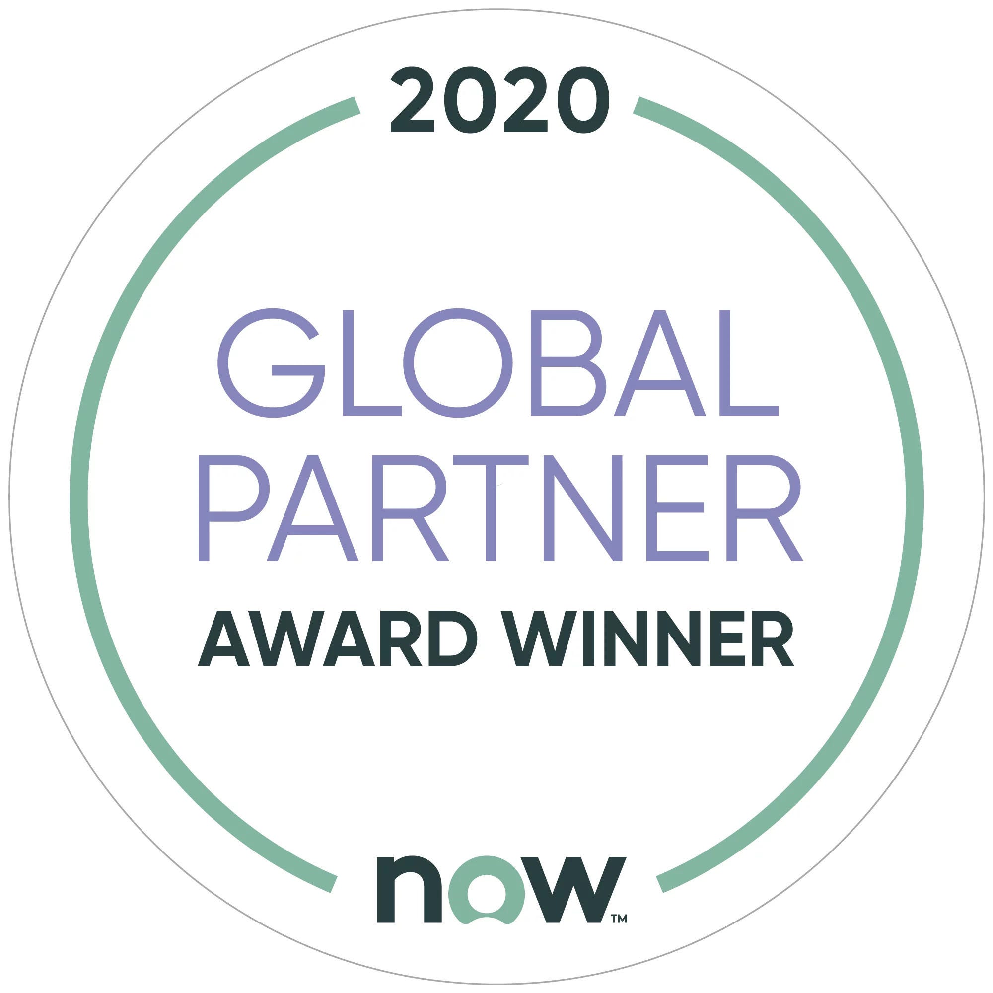 ServiceNow Global Partner Award Winner 2020