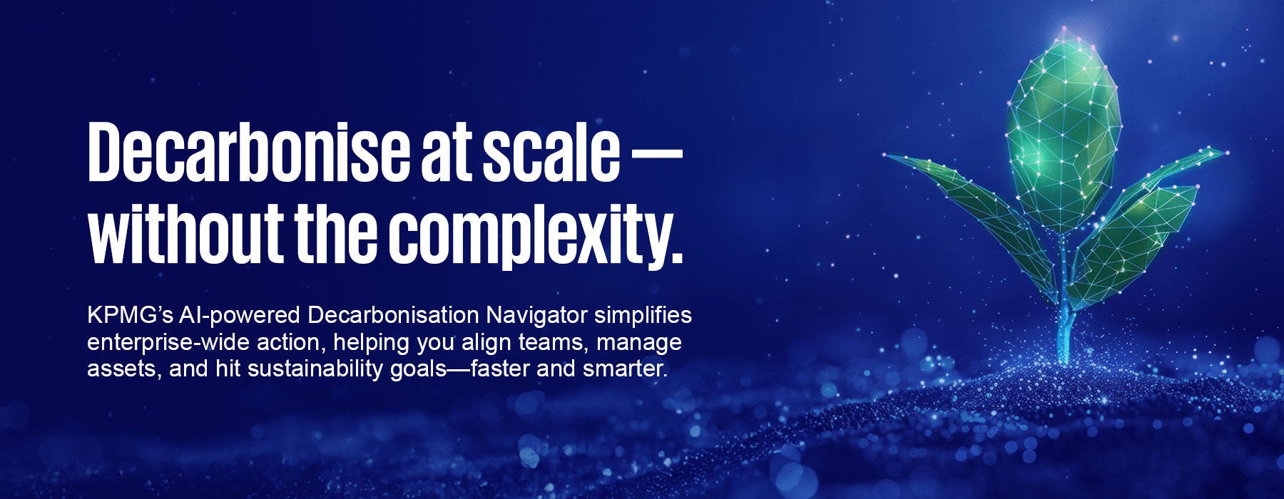 You can simplify Decarbonisation with AI