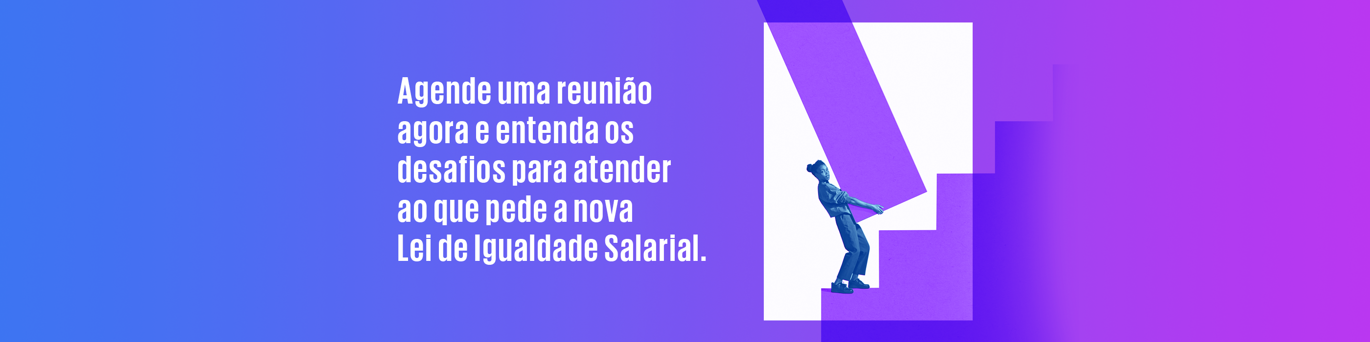 mulher subindo escadas