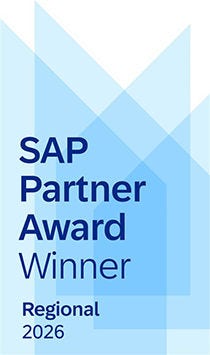 SAP Regional Partner Excellence Awards: Winner 2025