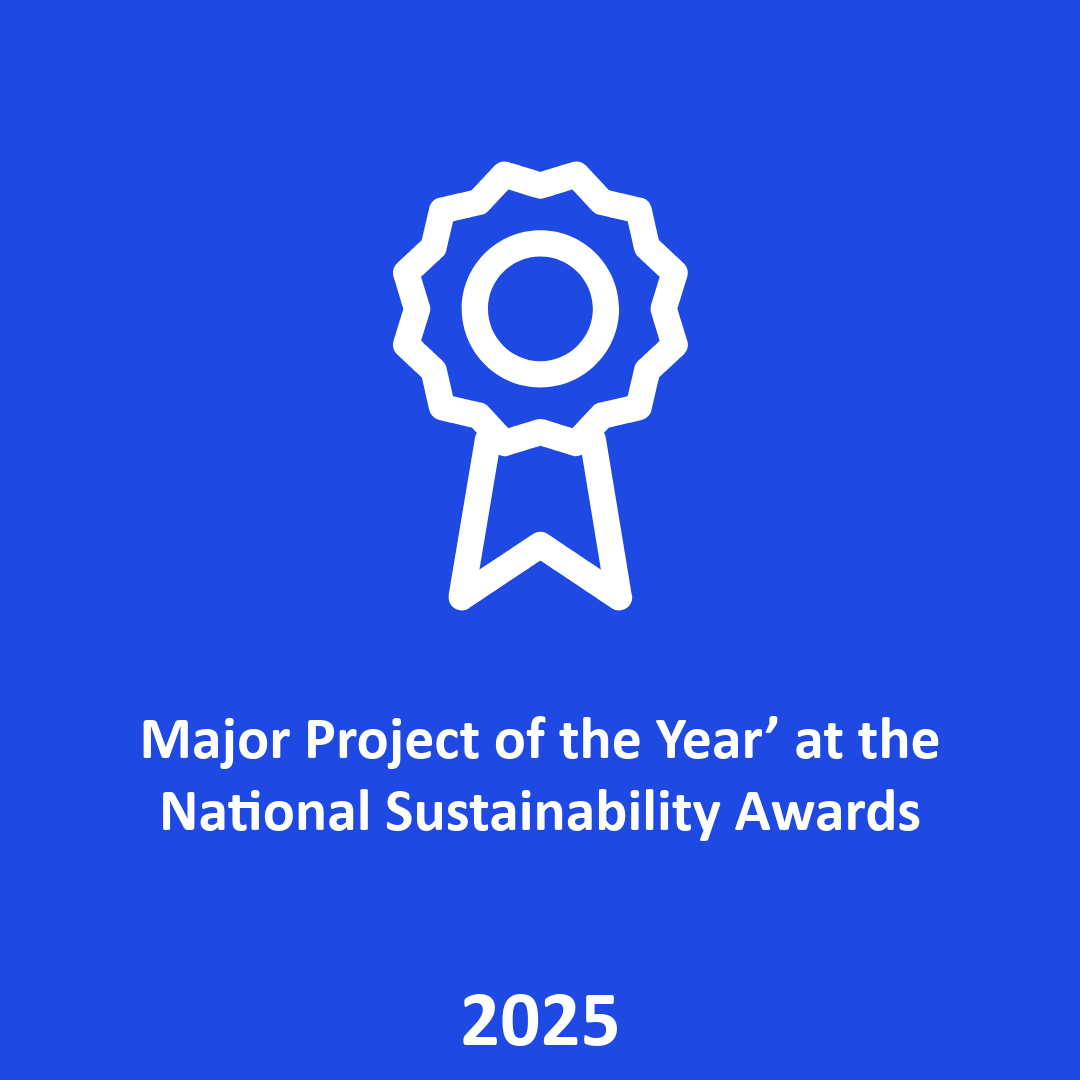 Major Project of the Year' at the National Sustainability Awards 2025