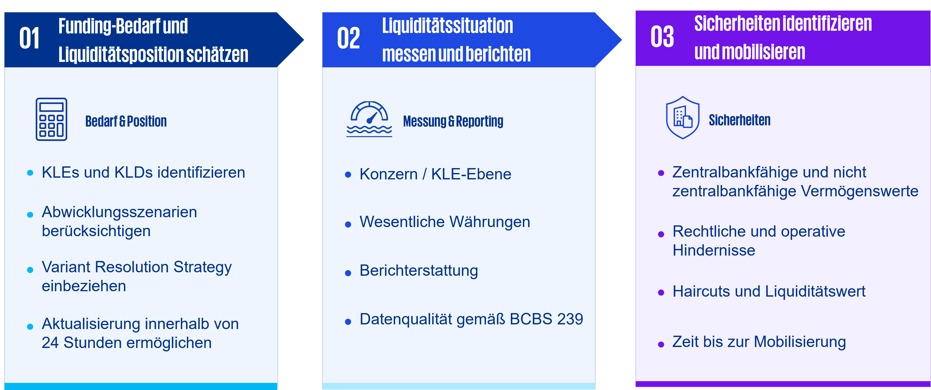 Operational Guidance zu Liquidität und Funding