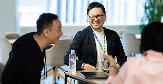 Japanese alt text: 対談第3回　「創造力が生まれる瞬間」　_写真5