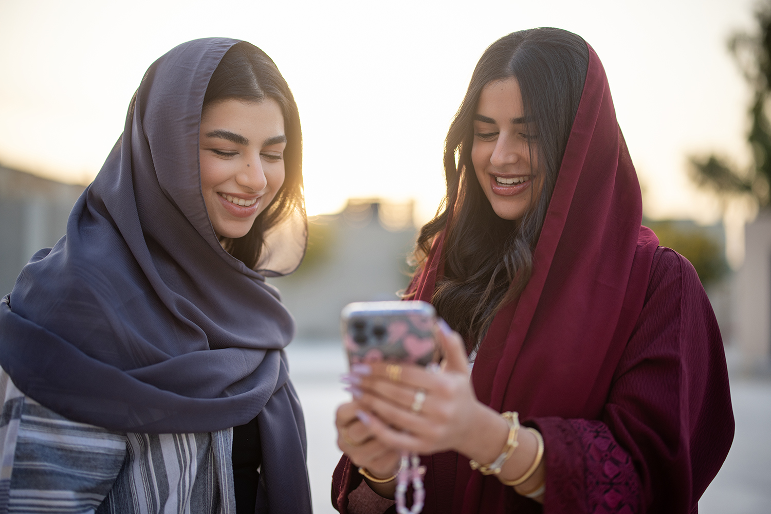 man looking at tablet