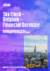 Tax Flash financial services - coalition agreement Belgian government