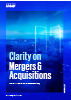 Clarity on Mergers and Acquisitions