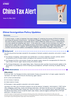 China Tax Alert - Issue 10, May 2022