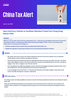 China Tax Alert - Issue 6, June 2024