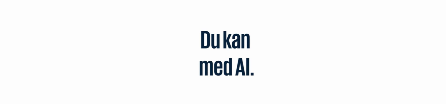 Du kan med AI 