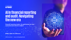 Financials reporting leaders' AI expectations for their companies and external auditors