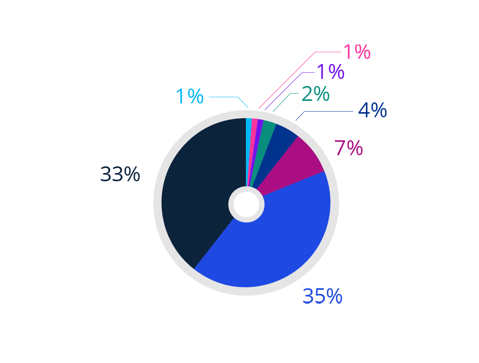 2021 Socio-economic background - Senior representation