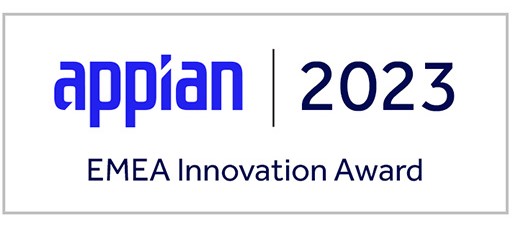 Appian 2023 EMEA Innovation Award