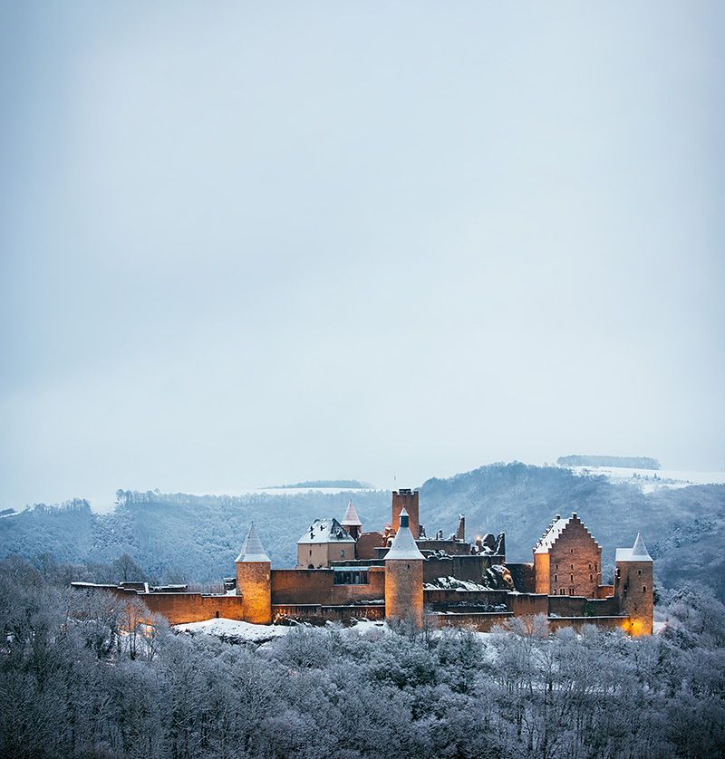 Bourscheid Castle, Luxembourg